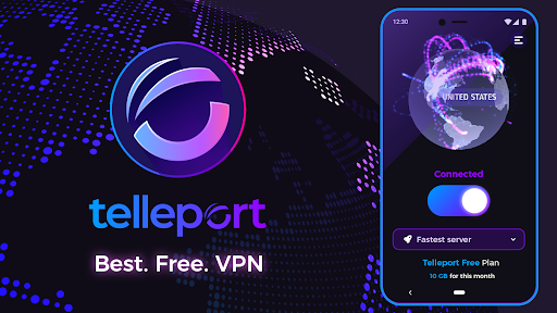 Telleport - VPN Secure Network Screenshot1