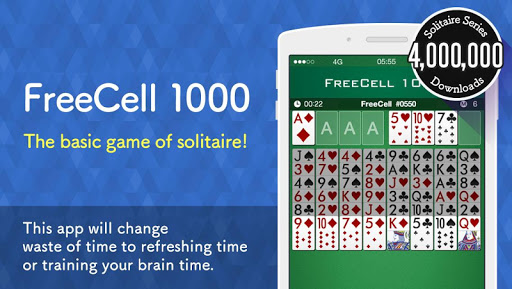 FreeCell 1000 - Solitaire Game Screenshot1