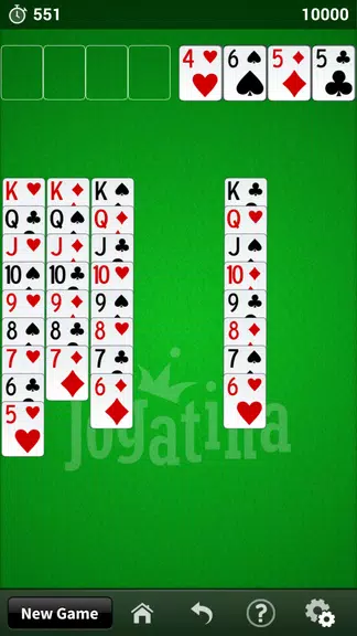 FreeCell Jogatina Screenshot2