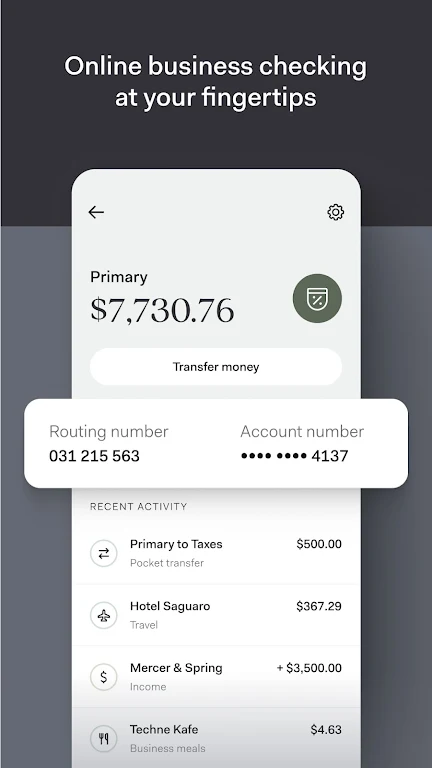 Found — Banking & Taxes Screenshot3