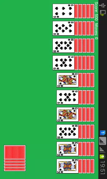 spider solitaire the card game Screenshot1