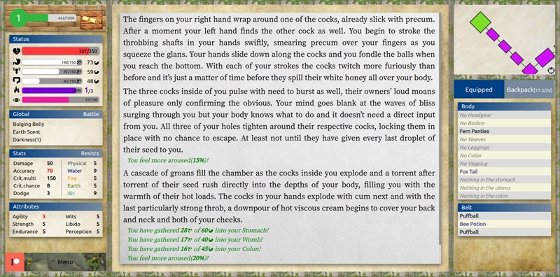 Dryad Quest RPG: A Tale of Lust and Glory Screenshot1