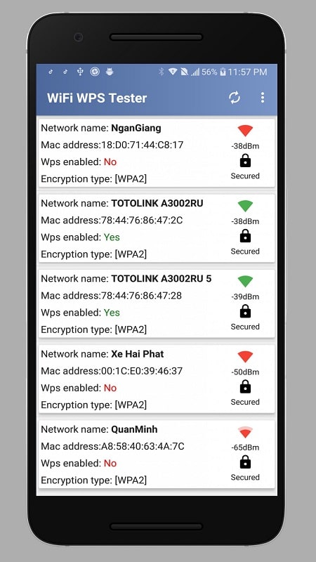 Wps Wpa Tester Screenshot3