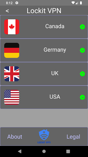 LockIt VPN Free, Fast Screenshot2