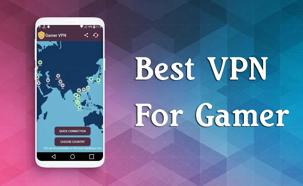 Gamer VPN - Internet Booster Screenshot1