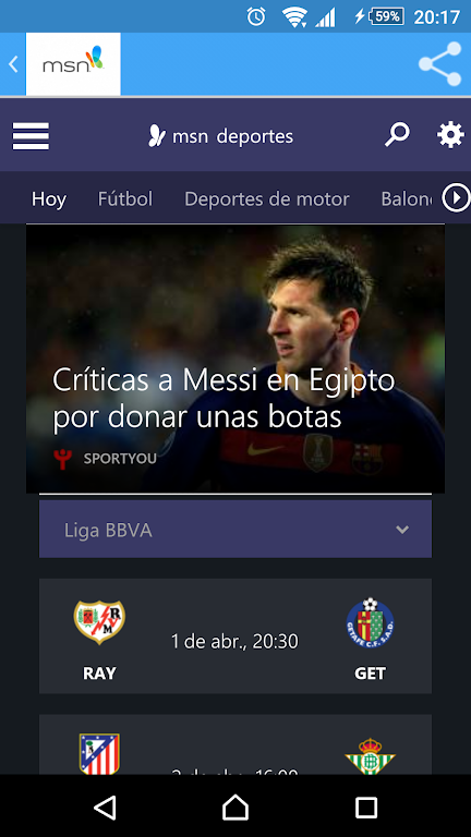 Msn España Screenshot4