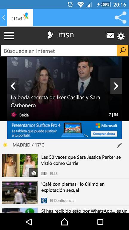 Msn España Screenshot2