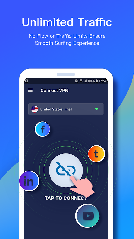 Connect VPN — Fast&Secure VPN Screenshot3