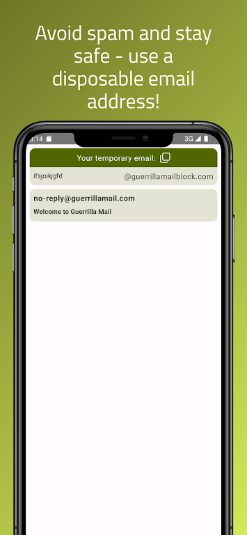 Guerrilla Mail - Temp Mail Screenshot1