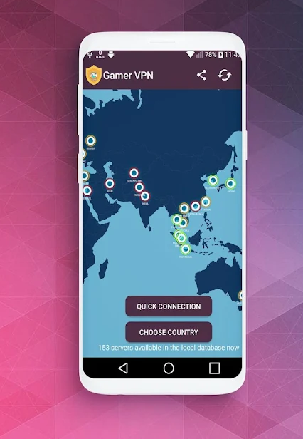 Gamer VPN - Internet Booster Screenshot3