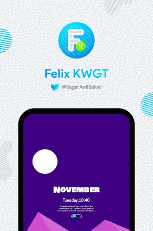 Felix KWGT Screenshot2