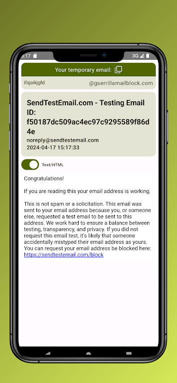 Guerrilla Mail - Temp Mail Screenshot4