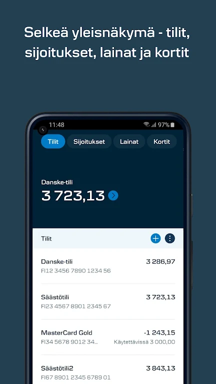 Mobiilipankki FI - Danske Bank Screenshot1