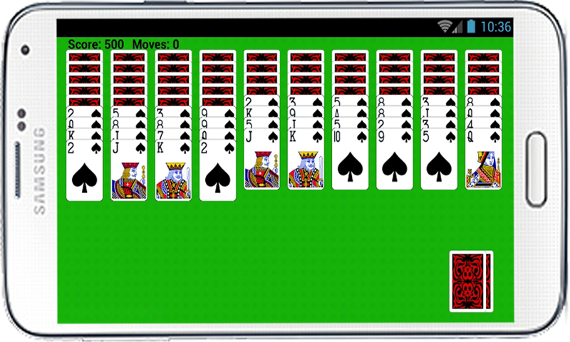 Spider Solitaire Free Game HD Screenshot4