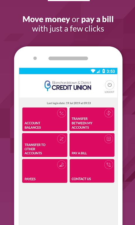 Blanchardstown Credit Union Screenshot2