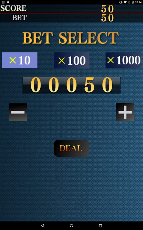 BlackJack free card game Screenshot1