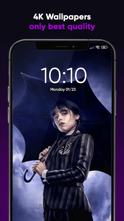 Wednesday Addams Wallpapers HD Screenshot2