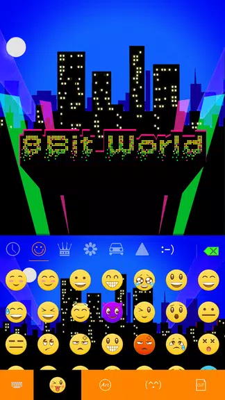 bitworld Keyboard Theme Screenshot2