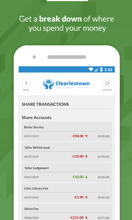 Cleariestown Credit Union Screenshot3