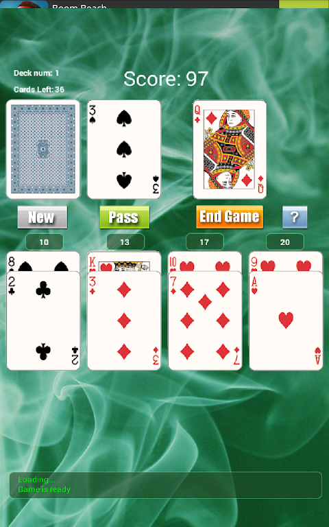 21 Solitaire Game Screenshot3