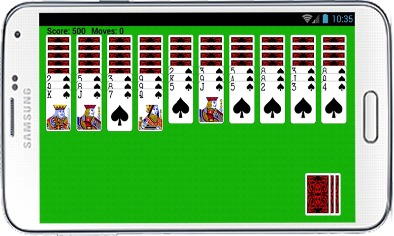 Spider Solitaire Free Game HD Screenshot3