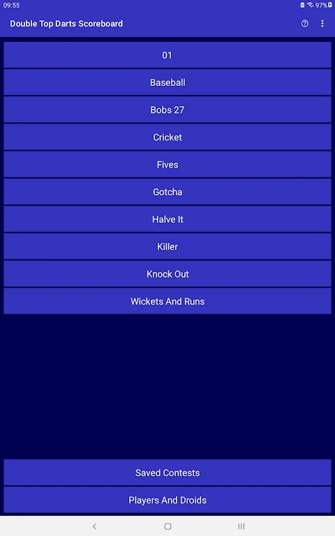 Double Top Darts Scoreboard Screenshot1