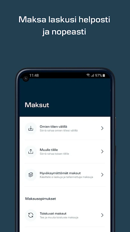 Mobiilipankki FI - Danske Bank Screenshot3