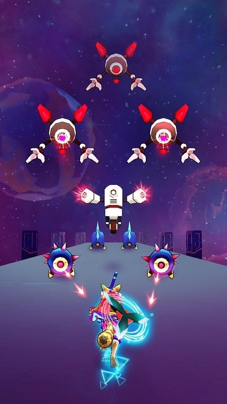 Galaxy Ninja: Amaze 3D Runner Screenshot2