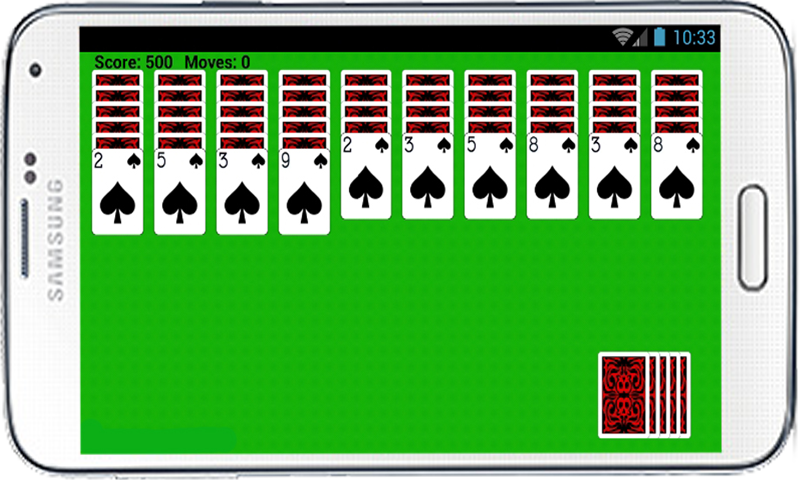 Spider Solitaire Free Game HD Screenshot1