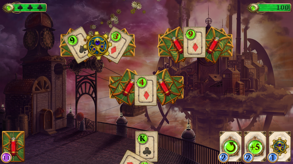 Steampunk Solitaire Screenshot3