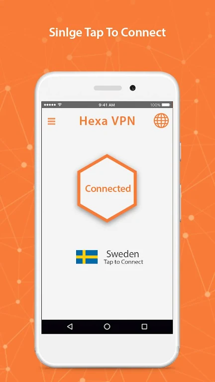 Hexa VPN - Free, Fast, Unlimited & Secure Hotspot Screenshot2