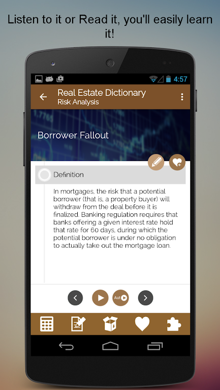 Real Estate Dictionary Screenshot4