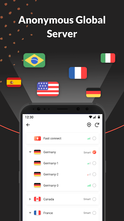 Topi VPN - Fast & Safe VPN Screenshot3