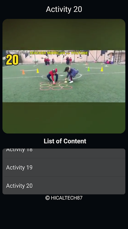 Physical Education Activity Screenshot3