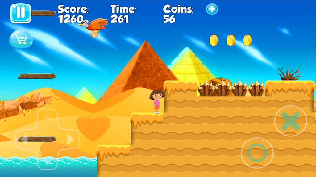 Princess Dora Run Adventure Screenshot2