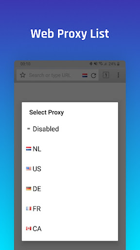 Proxy browser secure VPN Screenshot1