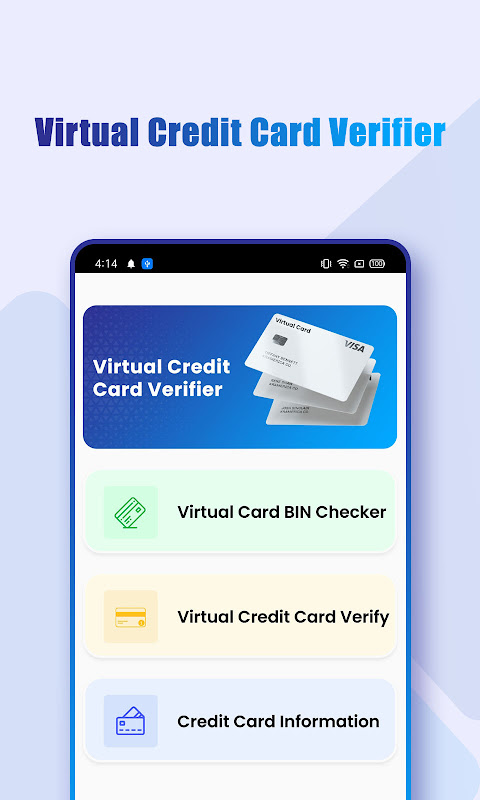 Virtual Credit Card Verifier Screenshot3