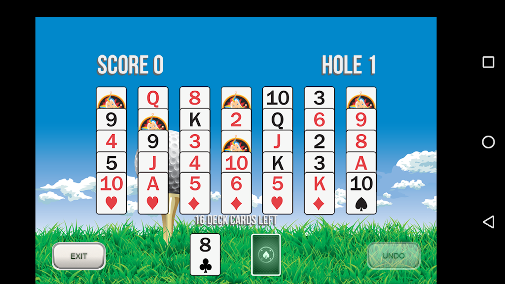 Golf Solitaire 18 Screenshot2