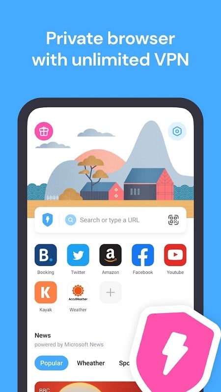 Aloha Private Browser - VPN Screenshot4