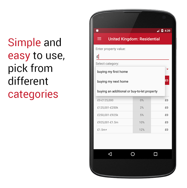 Stamp Duty Calculator UK Screenshot3