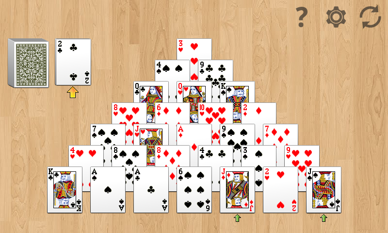 Pyramid Solitaire! Screenshot1