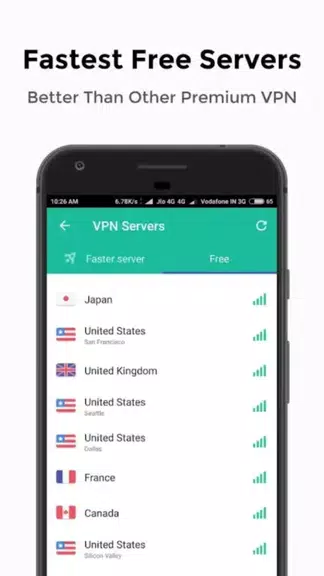 VPN Proxy Master - ISRAEL Screenshot4