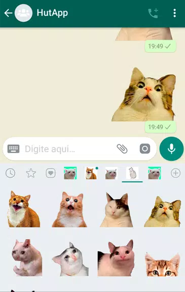 Cat Stickers for WhatsApp Screenshot3