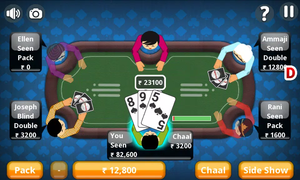 Teen Patti Offline Indian Poker Screenshot3