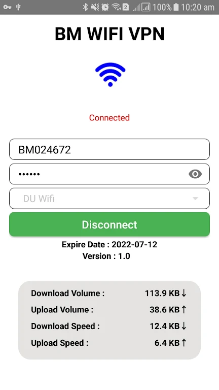 BM WIFI VPN Screenshot2