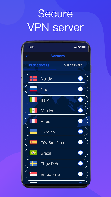 Super Air VPN - Proxy Master Screenshot1