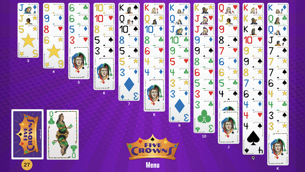 Five Crowns Solitaire Screenshot2