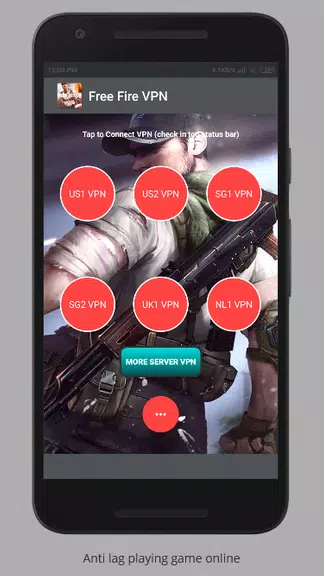 Free Fire VPN - Anti Lag Gaming Screenshot2