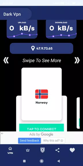 Dark Vpn-Super Fast and Secure Screenshot1