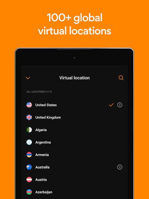 VPN Secure Proxy — UltraVPN™ Screenshot3